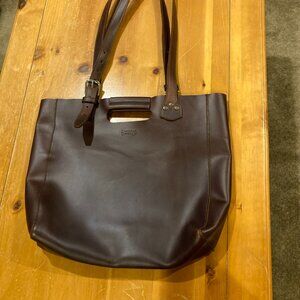 Saddleback Leather Everyday Leather Tote Bag Purse EXCELLENT conditon CHESTNUT